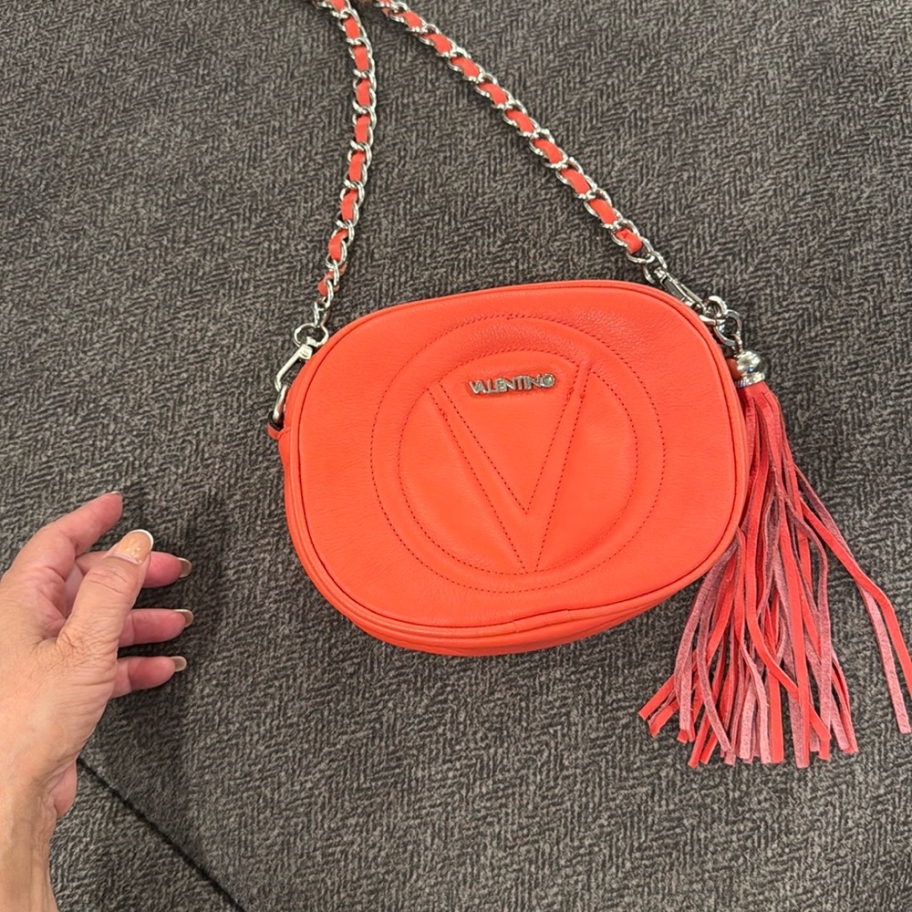 Valentino Orange Crossbody Bag